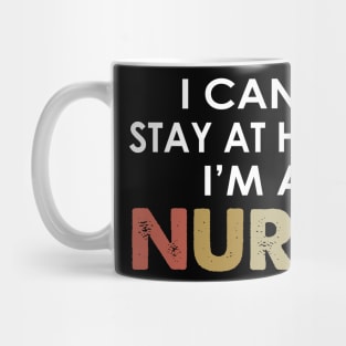 Nurse Stay At Home Isolation Social Distancing Premium Mug